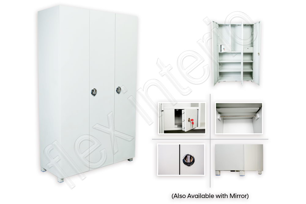 FM 502 - 3 Door Almirah
