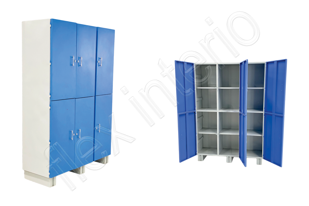 FM 509 - 6 Door Pigeon Locker