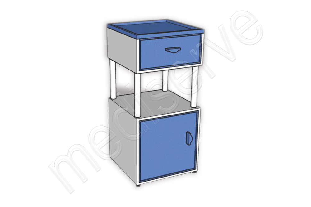 MS 533 - Deluxe Bed Side Locker Series 6