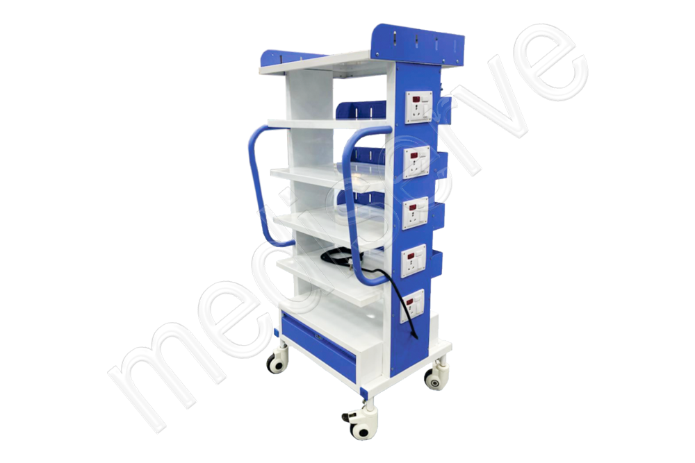 MS 620- Endoscopic Trolley (MS) | MS 621- Endoscopic Trolley (SS) 