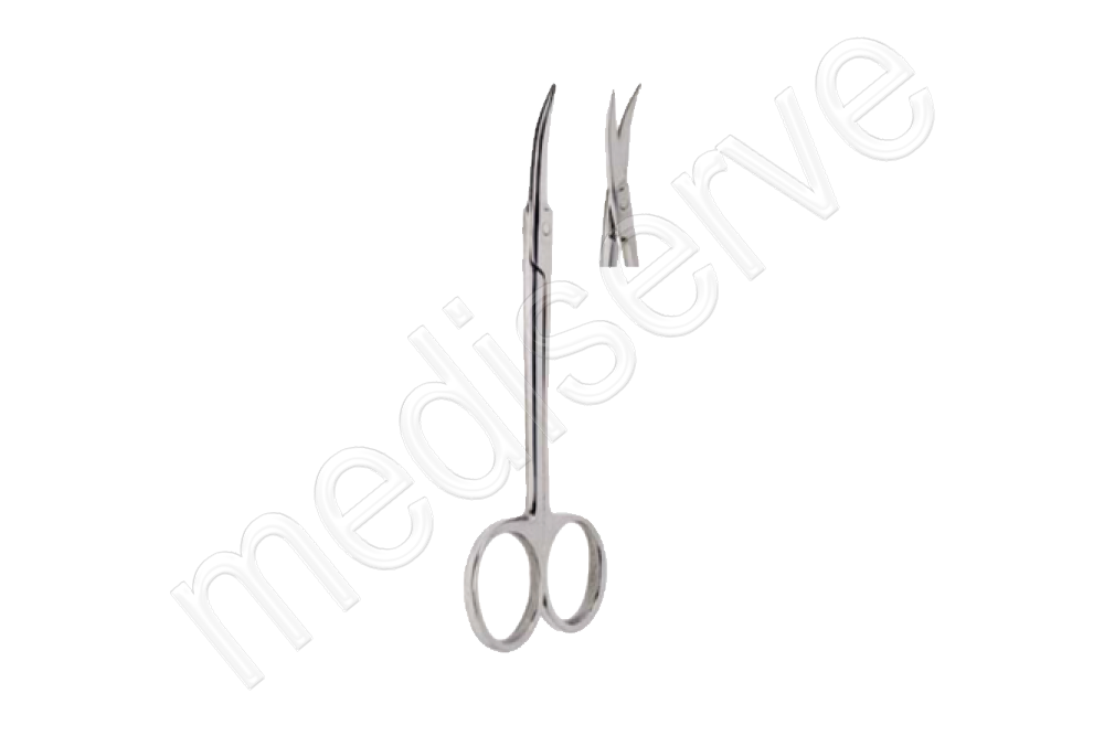 MS 777 - Knapp Iris Scissors (Curved)